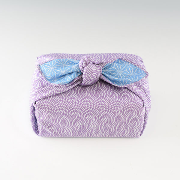 Cotton Furoshiki - Reversible Purple × Blue