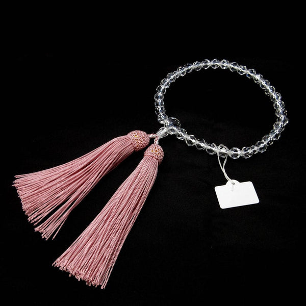 Cut Crystal Juzu Prayer beads Pink