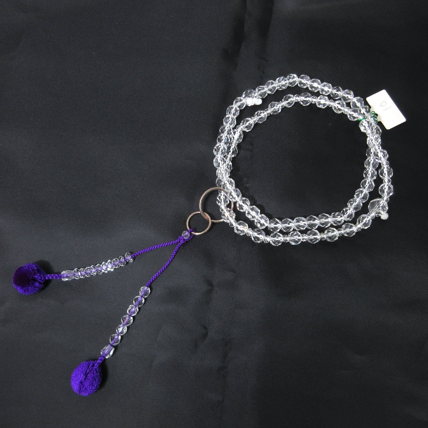 Jōdo Cut Crystal Juzu Prayer beads