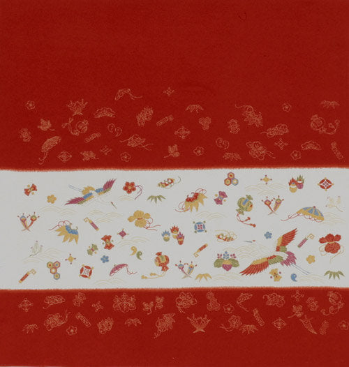 Silk Furoshiki - Luck Red