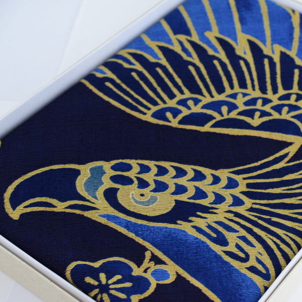 118cm Cotton Furoshiki - Auspicious eagle