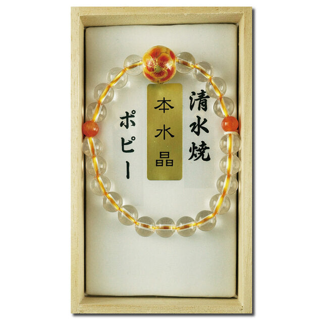 Kyoto Kiyomizu-yaki & Crystal Bracelet – 京都あさひ屋－Kyoto Asahiya